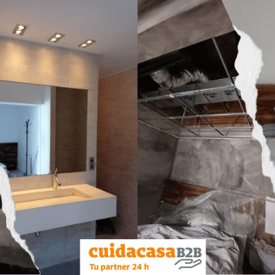 Rehabilitación de una casa en la Costa Brava tras un incendio de origen eléctrico Cuidacasa, especialistas en siniestros graves