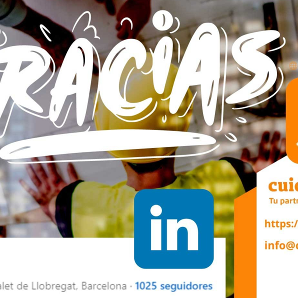 Estamos celebrando un nuevo hito: Nuestra Comunidad profesional de LinkedIn ahora tiene más de 1000 seguidores