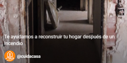 Te ayudamos a reconstruir tu hogar después de un incendio Reconstruir un hogar después de un incendio es un proceso difícil y estresante para cualquier persona. Sin embargo, existen empresas especializadas en el manejo de siniestros graves que pueden ayudar a los propietarios a recuperar su hogar y su vida normal. Cuidacasa es una empresa especializada en la reconstrucción de hogares después de incendios y trabaja con las aseguradoras más importantes a nivel nacional. Nuestros especialistas en siniestros graves se encargan de todo el proceso, desde que nos entra el siniestro hasta la entrega de la reforma integral. En Cuidacasa, nos enorgullecemos de ofrecer un servicio excepcional al cliente. Entendemos que reconstruir un hogar después de un incendio es un proceso emocionalmente difícil, por lo que nos esforzamos por brindar apoyo y comprensión a nuestros clientes en todo momento. Además, nos aseguramos de mantener una comunicación abierta y transparente con nuestros clientes a lo largo de todo el proceso de reconstrucción. En Cuidacasa, entendemos la importancia de tener un hogar seguro y cómodo. Por eso, nos esforzamos por brindar un servicio de calidad para ayudar a nuestros clientes a reconstruir sus hogares después de un incendio. Si está buscando una empresa confiable y experto en reconstrucción de hogares después de incendios, no dude en contactarnos.