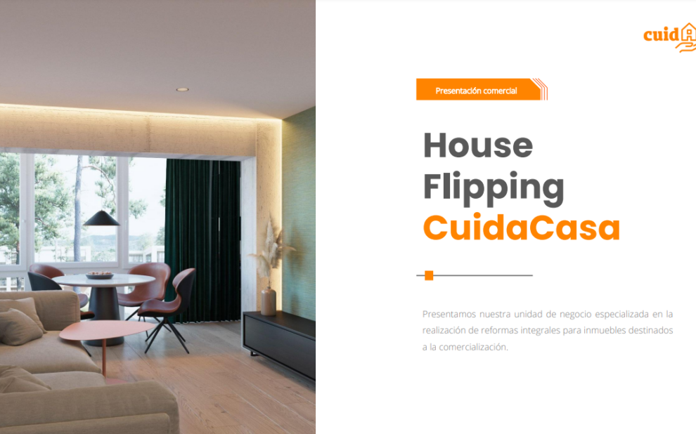 House Flipping nueva línea de negocio de Cuidacasa