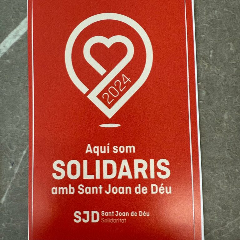 Cuidacasa Recibe el Distintivo de Solidaridad Sant Joan de Déu 2024 Cuidacasa Recibe el Distintivo de Solidaridad Sant Joan de Déu 2024