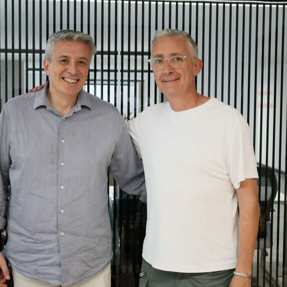 Manuel Luján y Gonzalo Cabezas